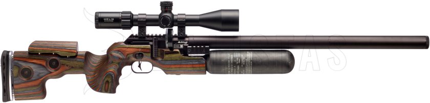 Carabina ad aria compressa FX King 600 Green Mountain Camo 5,5mm 4
