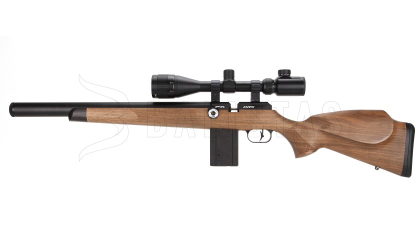Carabina ad aria compressa FX DRS 500mm Walnut Grade 2 6,35mm 8