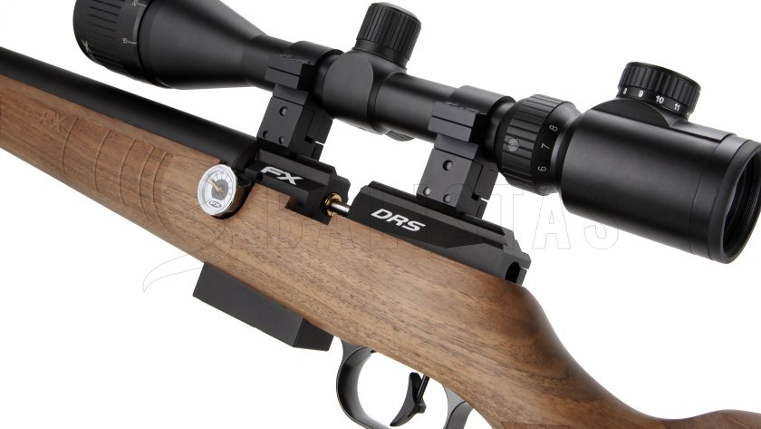 Carabina ad aria FX DRS 600mm Walnut Grade 2 6,35mm 11
