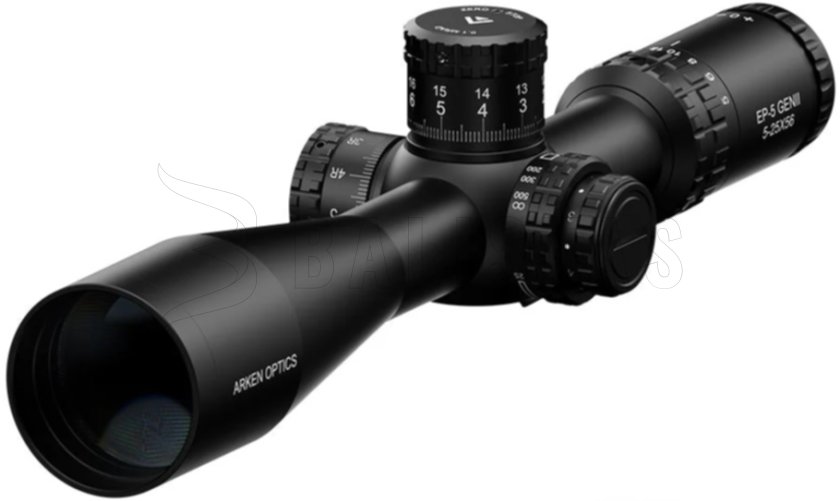 Cannocchiale da puntamento Arken EP-5 GENII 5-25x56 FFP VPR MIL