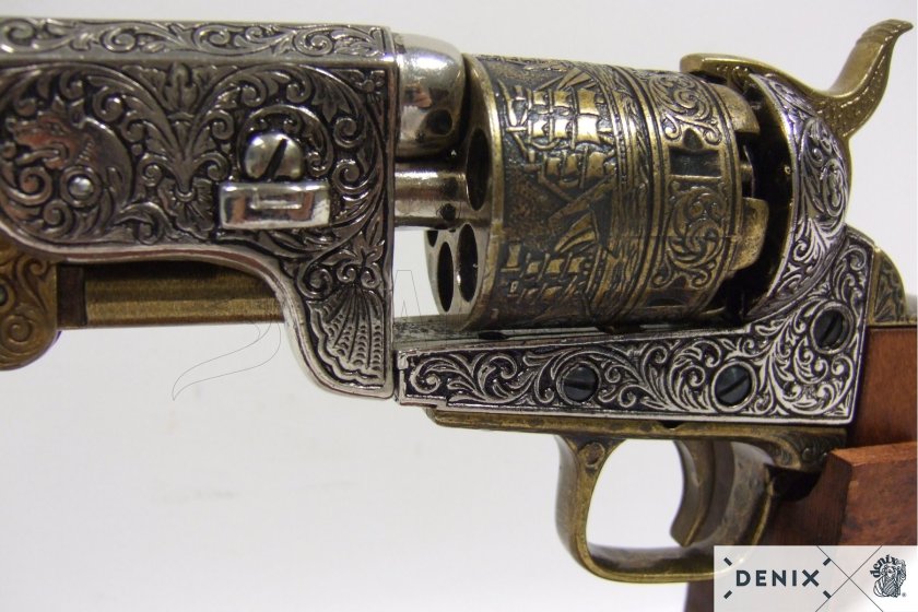 Replica Colt Navy 1851 – ottone 8