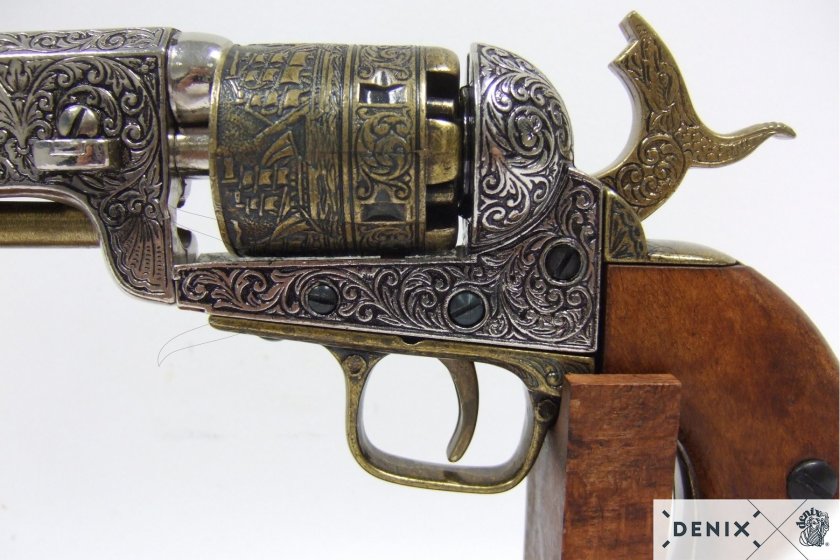 Replica Colt Navy 1851 – ottone 10