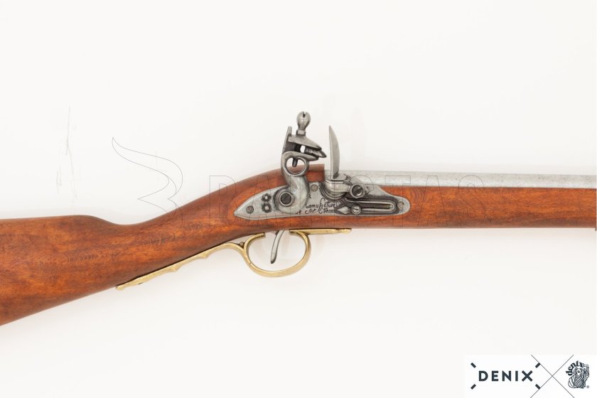 Replica fucile a pietra focaia francese con baionetta, 1806 3