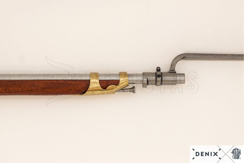 Replica fucile a pietra focaia francese con baionetta, 1806 5