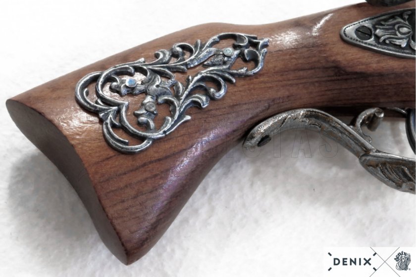 Replica di pistola a pietra focaia Blunderbuss, Austria XVIII secolo 2