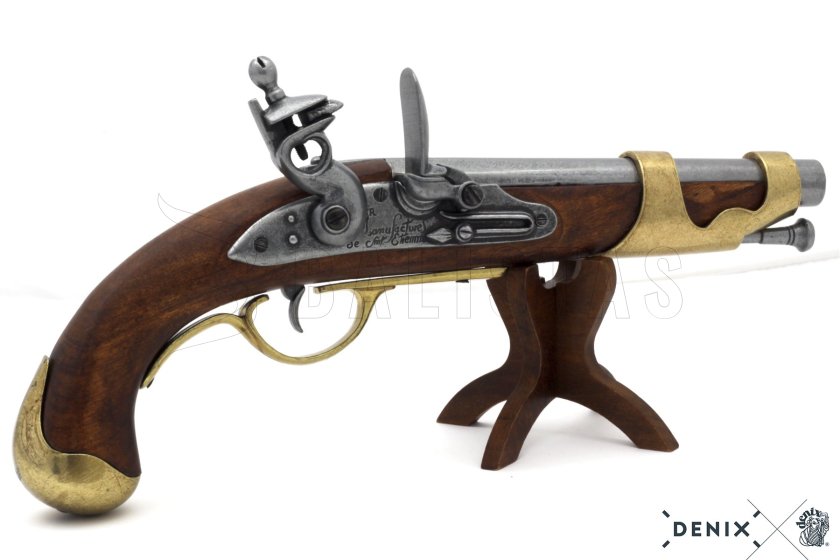 Replica di pistola della cavalleria francese, Francia 1806 4