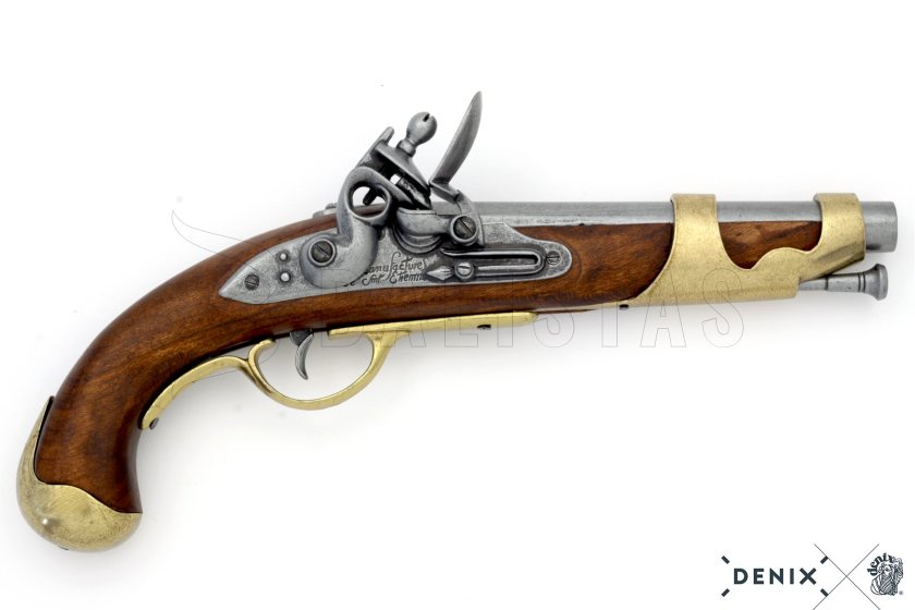 Replica di pistola della cavalleria francese, Francia 1806 2