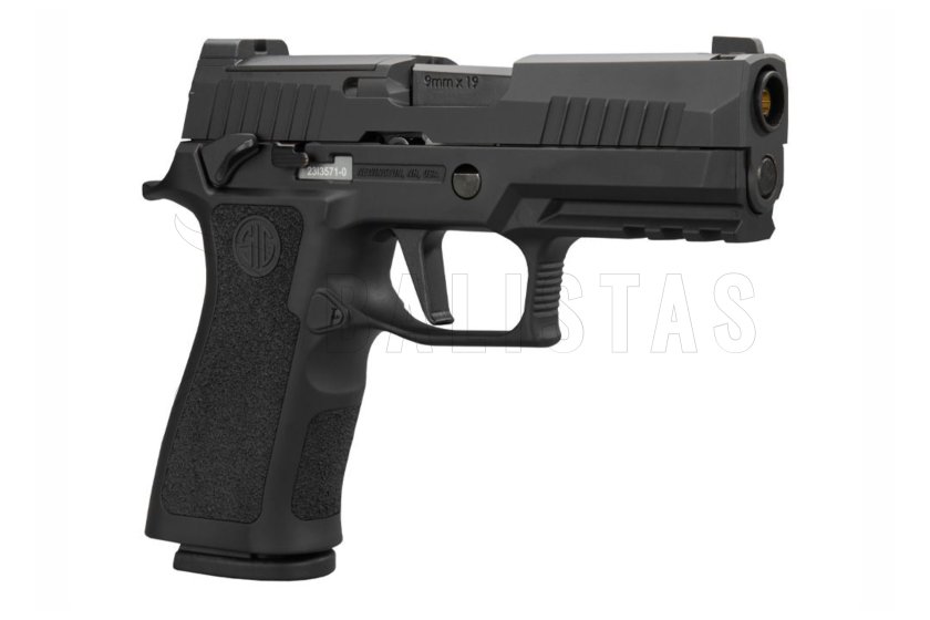 Pistola ad aria compressa Sig Sauer P320 XCarry 4,5mm nera 5