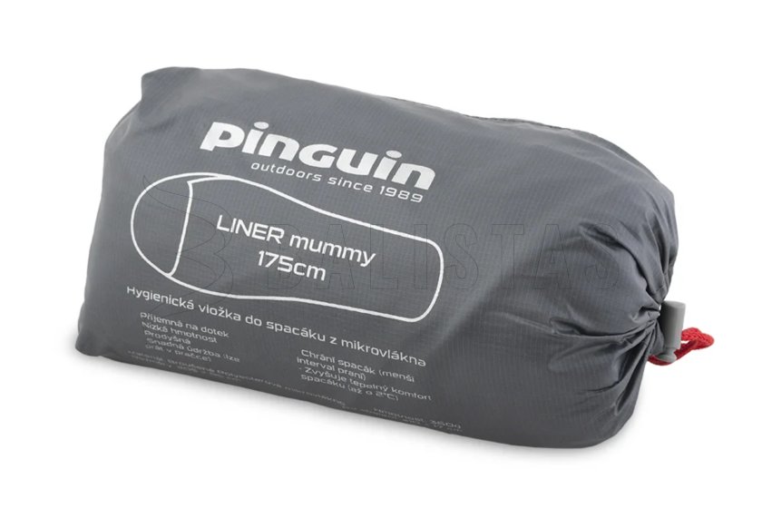 Lenzuolo da sacco a pelo Pinguin Liner Mummy 185cm 7