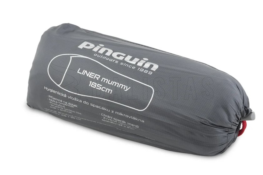 Lenzuolo da sacco a pelo Pinguin Liner Mummy 185cm 6