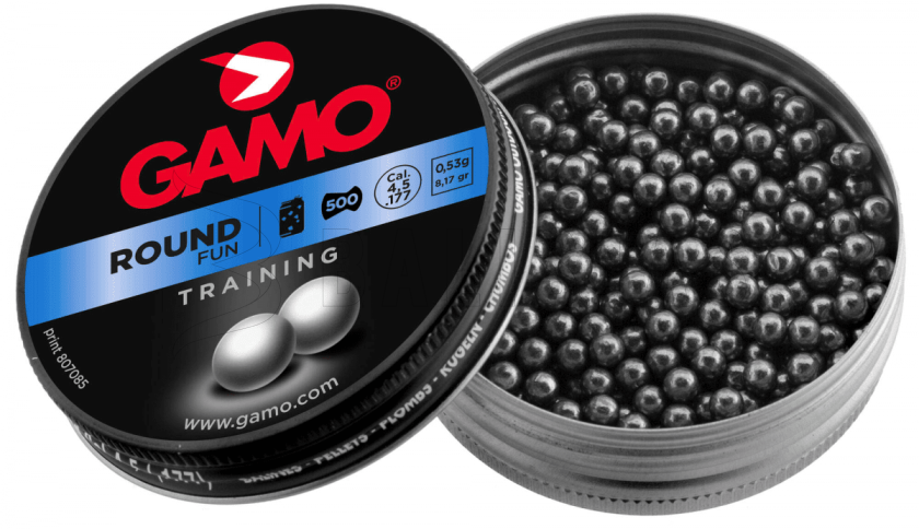 Pallini in piombo 4,5mm Gamo Round 500pz