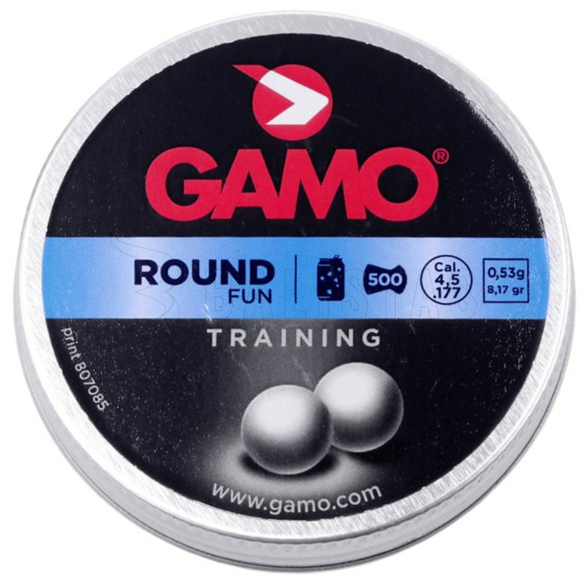 Pallini in piombo 4,5mm Gamo Round 500pz 2
