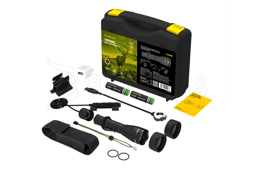 Torcia Armytek Viking PRO kit a luce calda 2