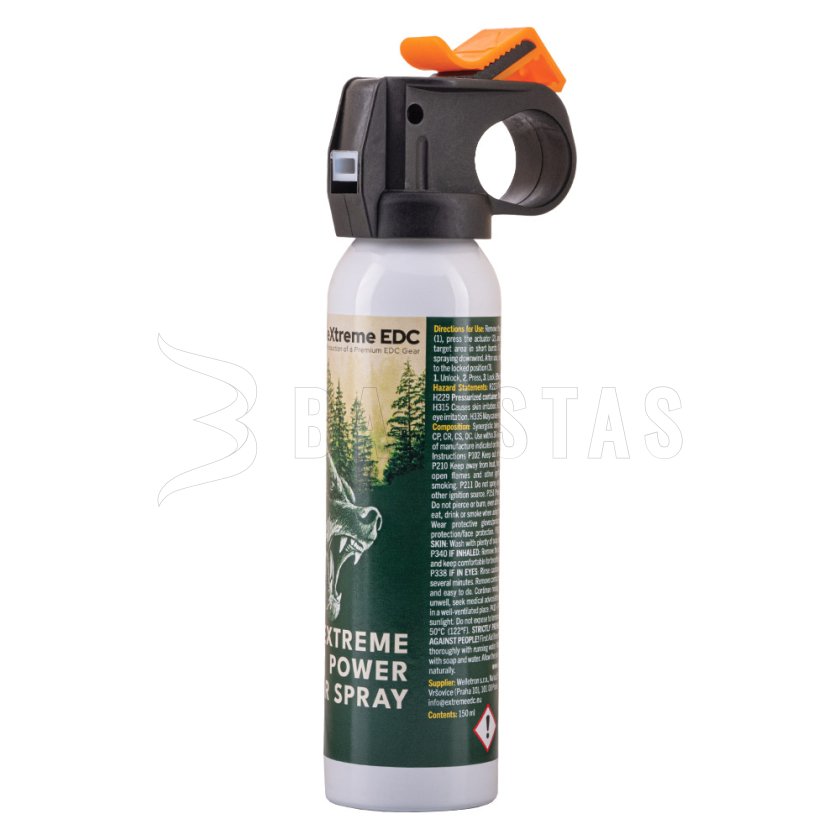 Spray al peperoncino anti-orso Extreme EDC 150ml 2