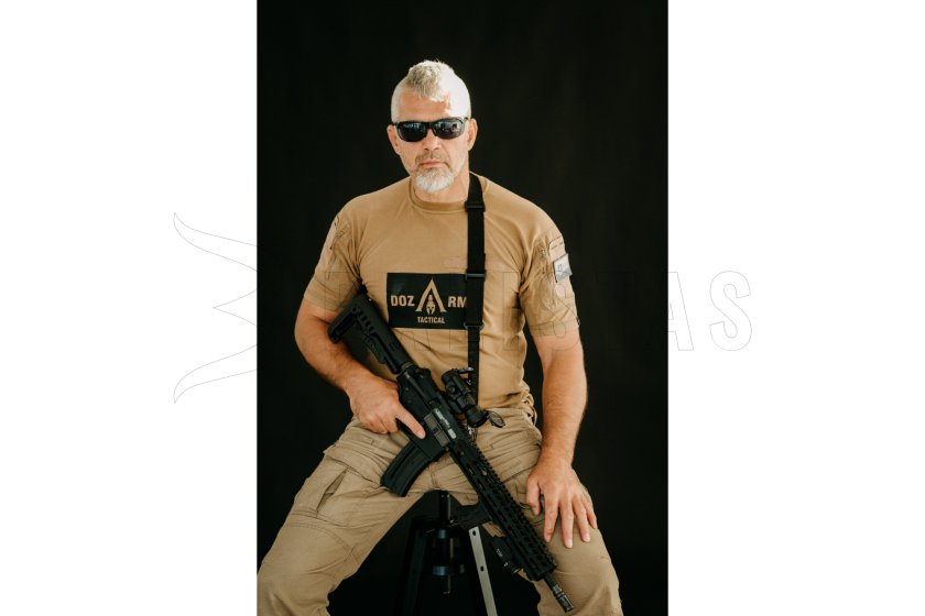 Cinghia tattica a due punti EDC con Bungee Sling 3