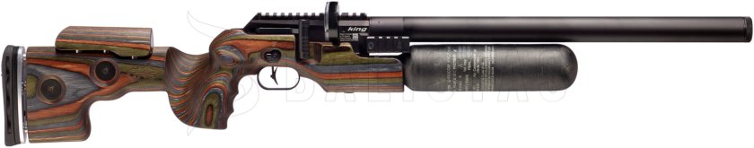 Carabina ad aria compressa FX King 500 Green Mountain Camo 6,35mm 2