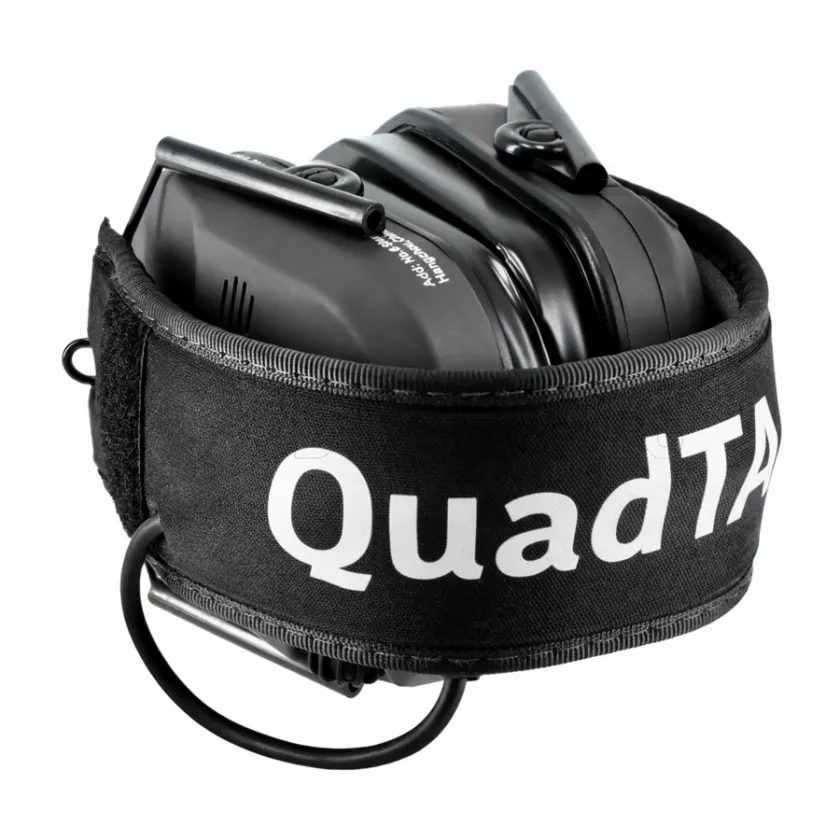Cuffie elettroniche da tiro RealHunter Active ProSHOT QuadTAC nere 6