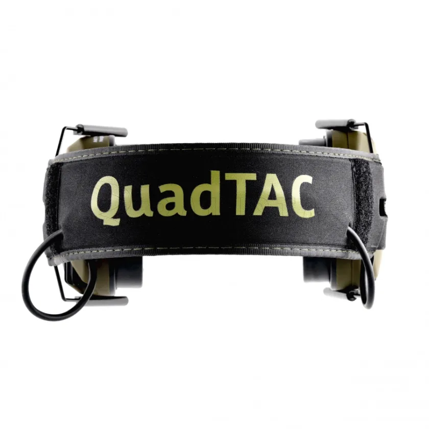 Cuffie da tiro attive RealHunter Active ProSHOT QuadTAC verde oliva 7