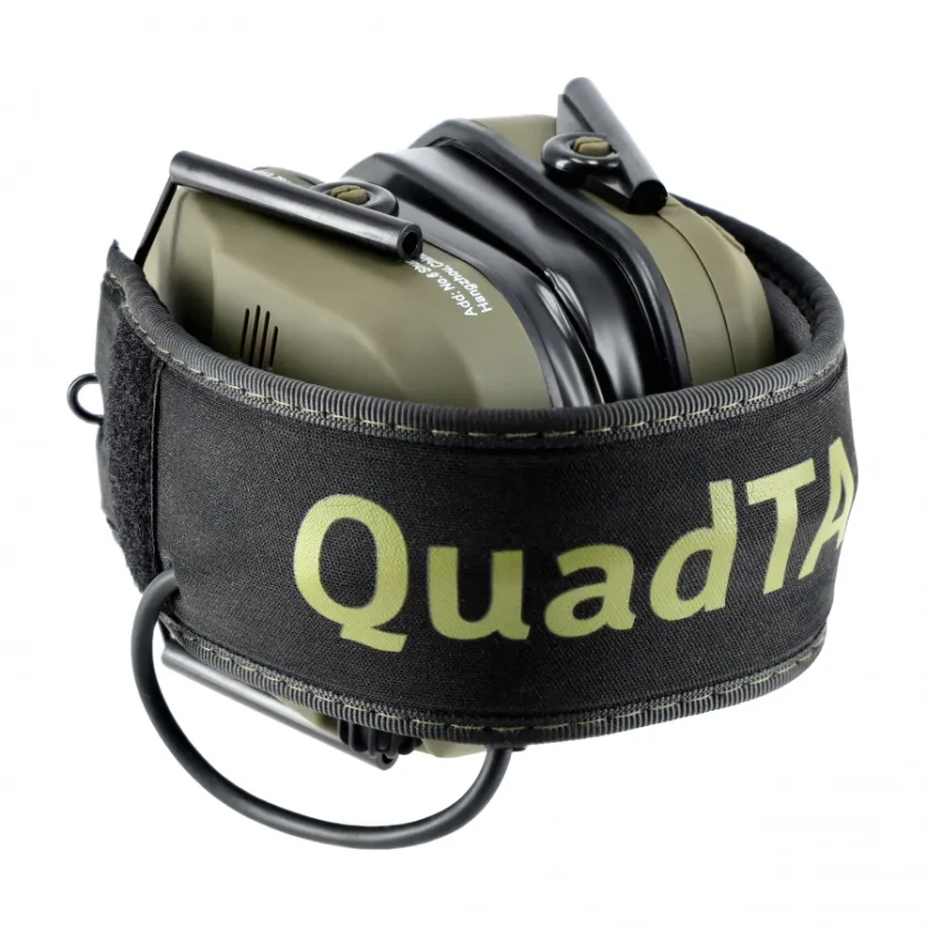 Cuffie da tiro attive RealHunter Active ProSHOT QuadTAC verde oliva 6