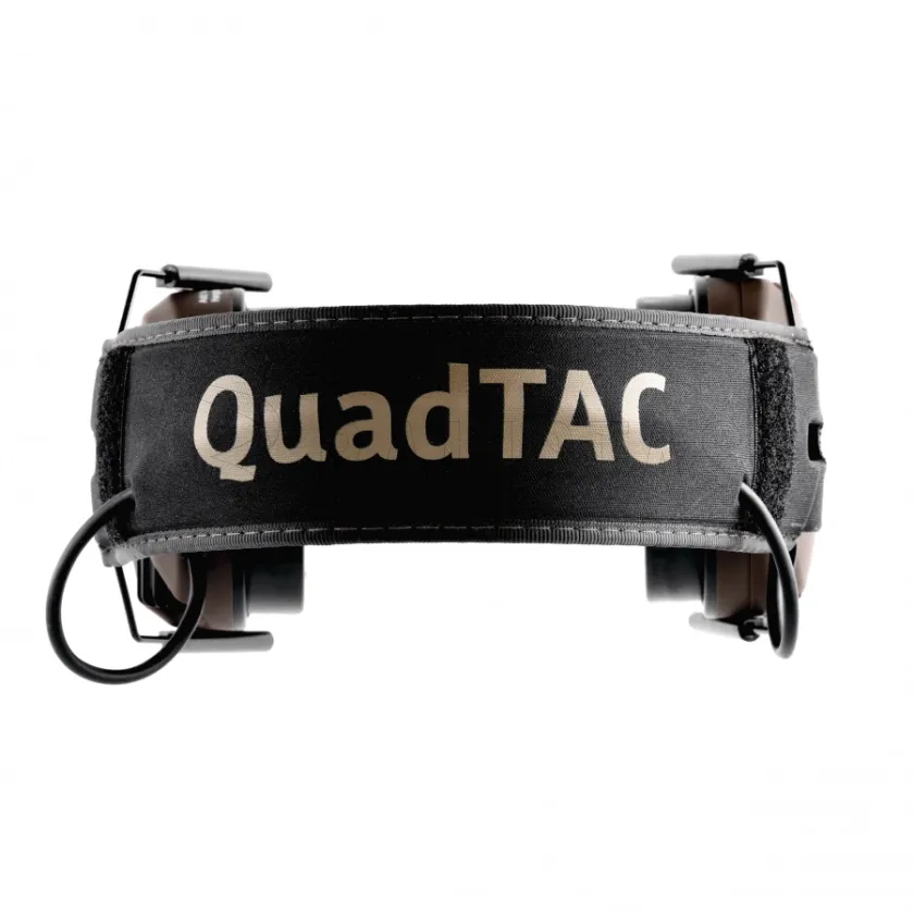 Cuffie elettroniche da tiro RealHunter Active ProSHOT QuadTAC FDE 7