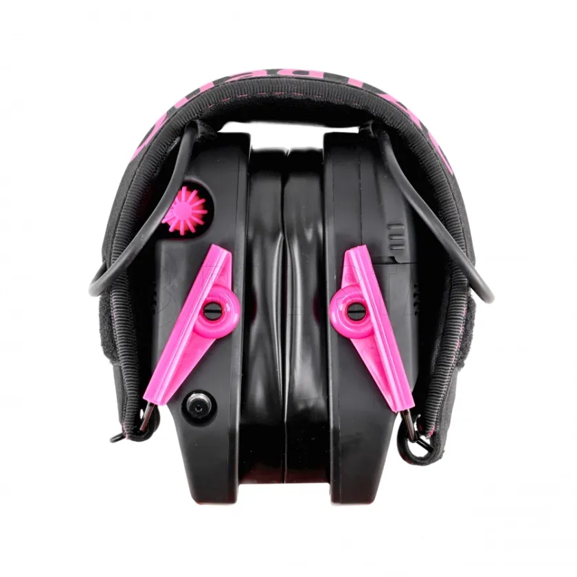 Cuffie da tiro attive RealHunter Active ProSHOT QuadTAC Devil Pink 5