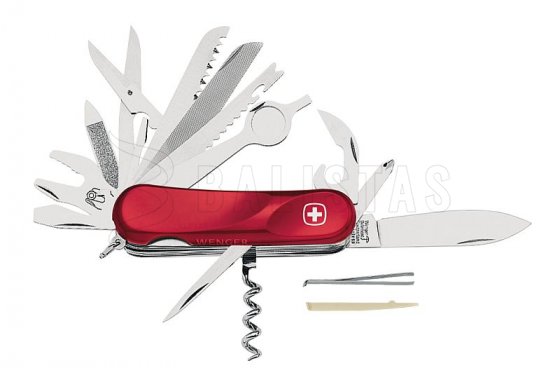 Coltello tascabile svizzero Wenger Evolution 28 rosso