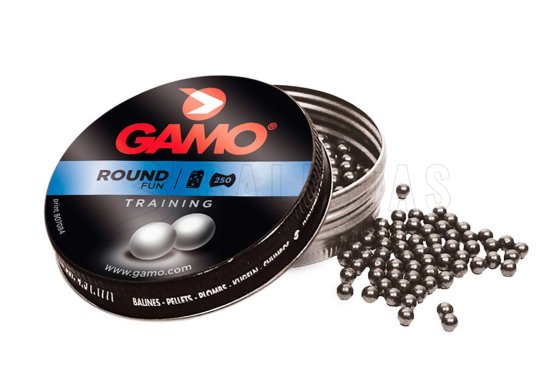 Pallini in piombo Gamo Round 5,5mm 250pz