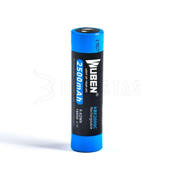 Batteria Wuben 18650 ABE2600C 2500mAh