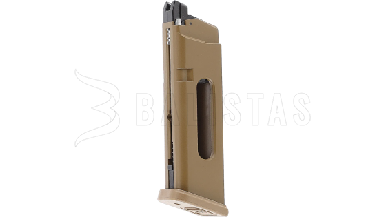 Caricatore Glock 19X MOS BlowBack BB CO2 Coyote