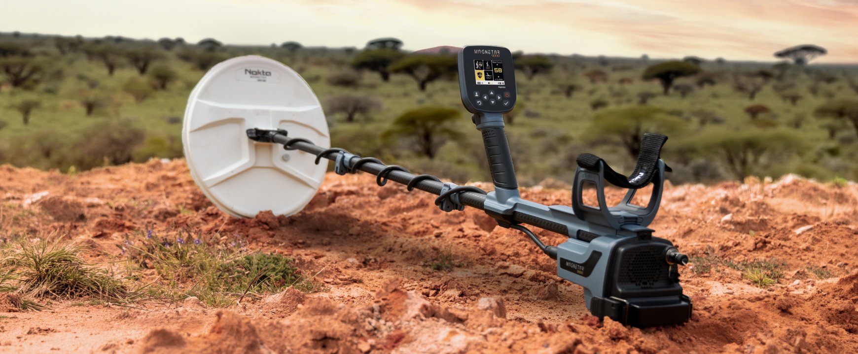 Metal detector a impulsi Nokta MAGNETAR 9000 testo 1